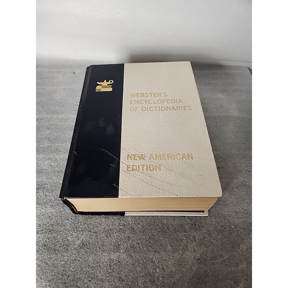 WEBSTER'S Encyclopedia of Dictionaries New American Edition 1978 Large Type